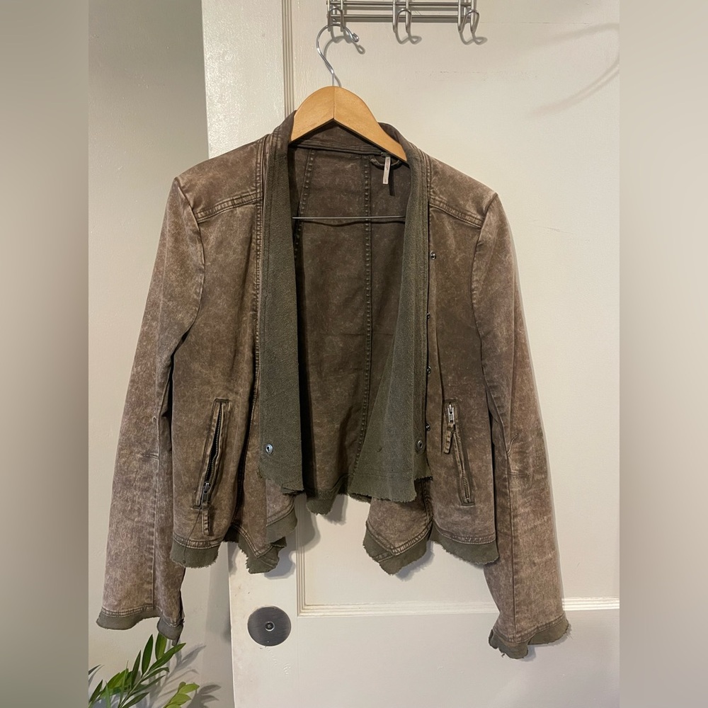 Free People Green Women's Jacket